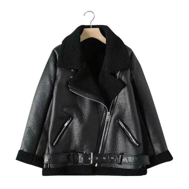 Cutting Edge Fashion Vintage Leather Jackets For Women