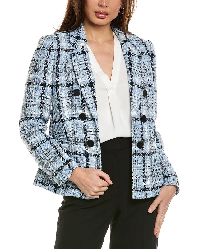 Trendy And Individual Women's Fashion Jones New York Double-Breasted Jacket