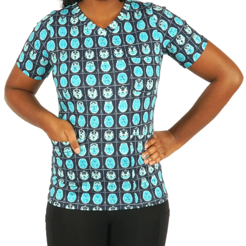 Women's Clothing Stores Brain Scans Tunic Top [FINAL SALE]